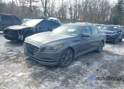 2015 Hyundai Genesis 3.8 z USA, uszkodzony, nr VIN KMHGN4JE0FU018688